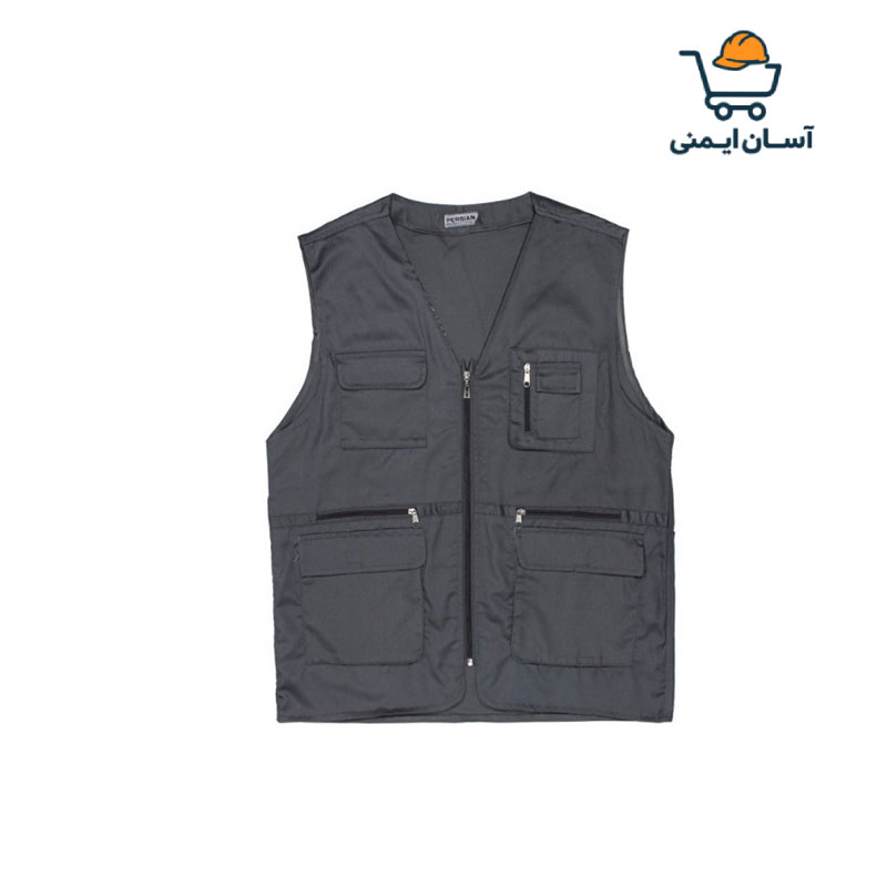 جلیقه خبرنگاری کتان