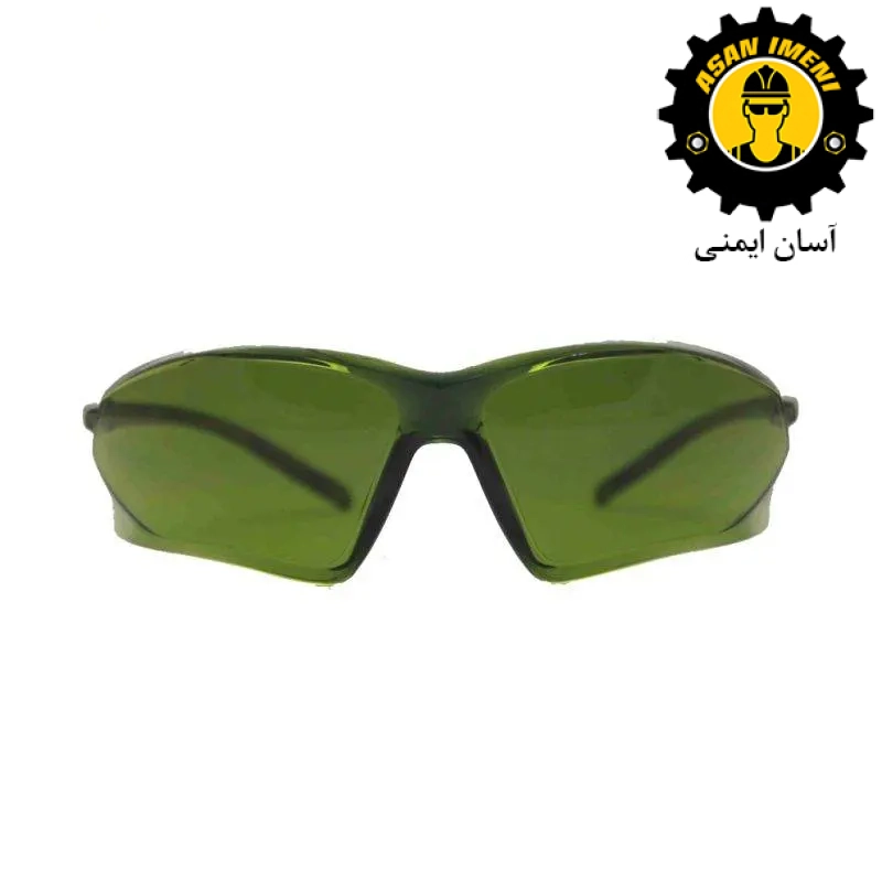 عینک ایمنی پارس اپتیک مدل P.O.SAFETY V200 IR3