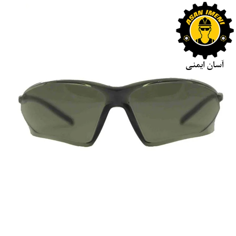 عینک ایمنی پارس اپتیک مدل P.O.SAFETY V200 PC S10