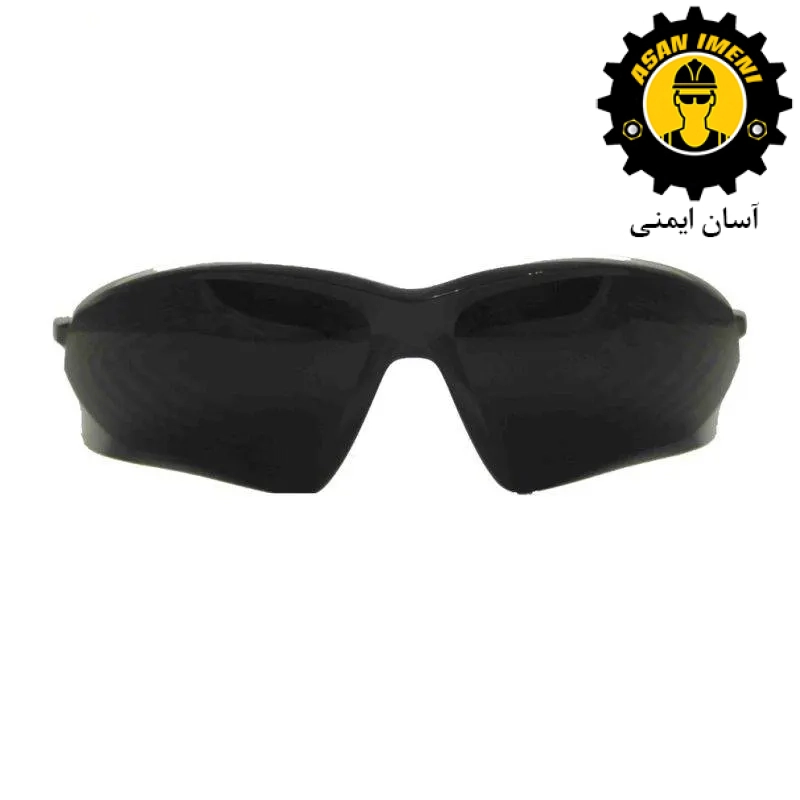 عینک ایمنی پارس اپتیک مدل P.O.SAFETY V200 PC SH9