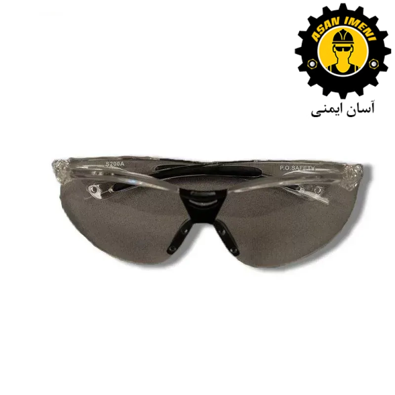 عینک ایمنی پارس اپتیک مدل S200A