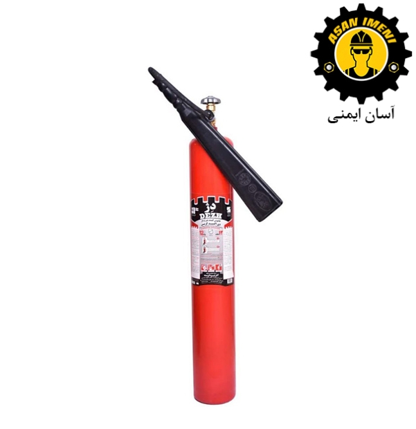 کپسول آتش نشانی CO2 دژ 12 کیلو گرمی