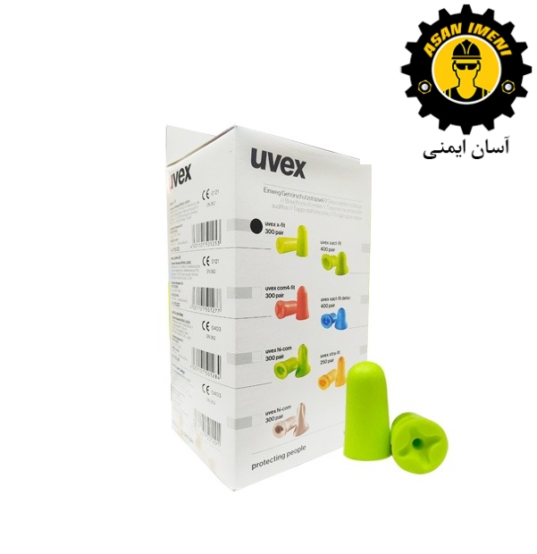 گوشی اسفنجی صداگیر UVEX|بسته 10 جفتی