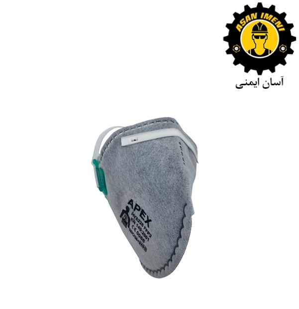 ماسک سوپاپدار اپکس N95 مدل FFP2 8226 - تصویر 2