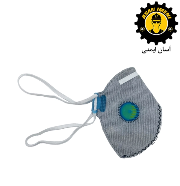 ماسک ایمنی سوپاپدار دلتا FFP3 8236 - تصویر 2