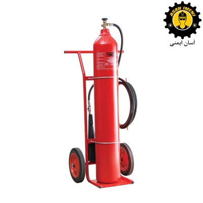 کپسول CO2 چرخدار ۴۵ کیلویی SRI